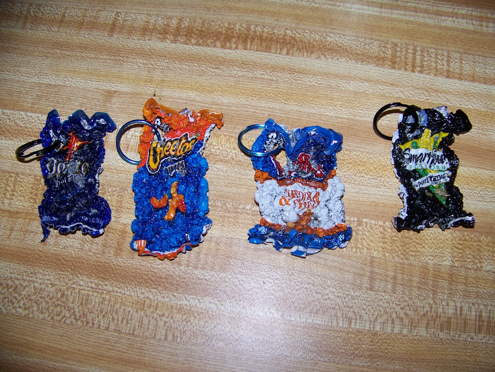 Making Cooley Stuff Chip Bag Shrinky Dink Key Chains