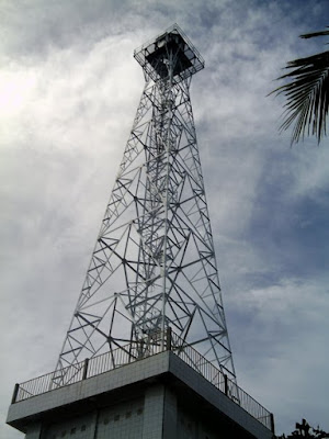 Tower di pulau Makalehi