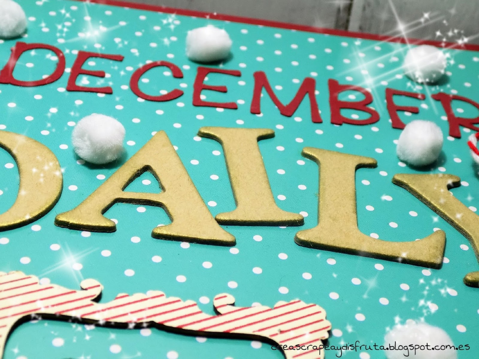 Crea scrapea y disfruta December Daily.DIA 1