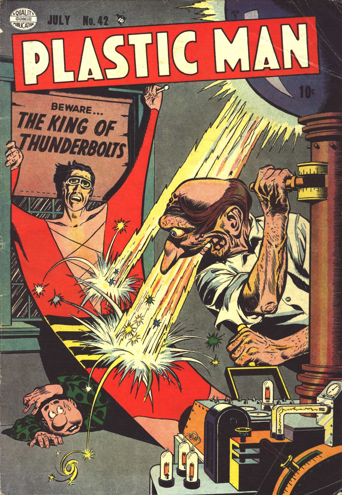 Read online Plastic Man (1943) comic -  Issue #42 - 1