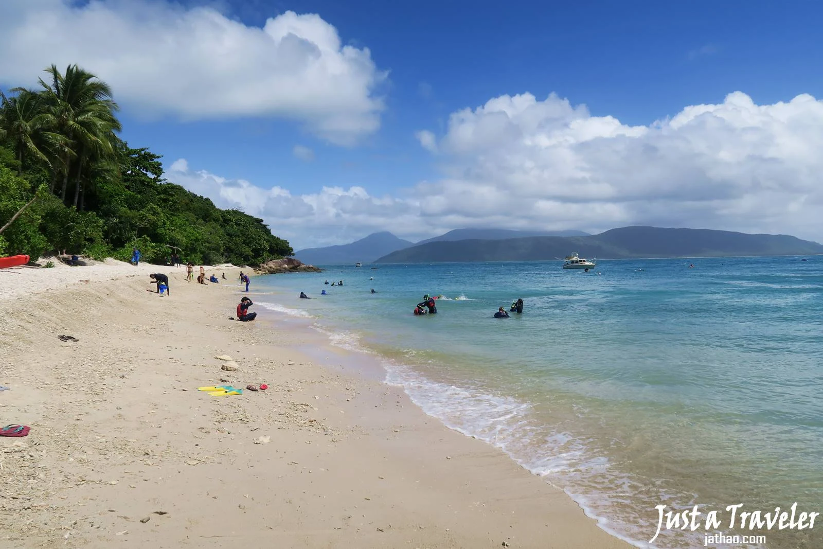 凱恩斯-大堡礁-翡翠島-海灘-內堡礁-浮潛-潛水-推薦-旅遊-自由行-澳洲-Carins-Great-Barrier-Reef-Fitzroy-Island-Beach-Snorkel-Diving-Travel-Australia