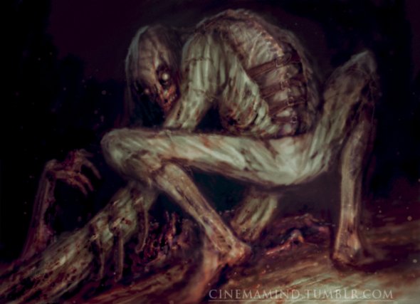 As sombrias e perturbadoras ilustrações de terror de David Romero David Romero artstation arte ilustrações sombrias terror perturbador horror