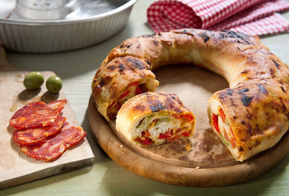 Πίτσο-ρολό- Ιδανικά για παρτυ! | Aspas_recipes