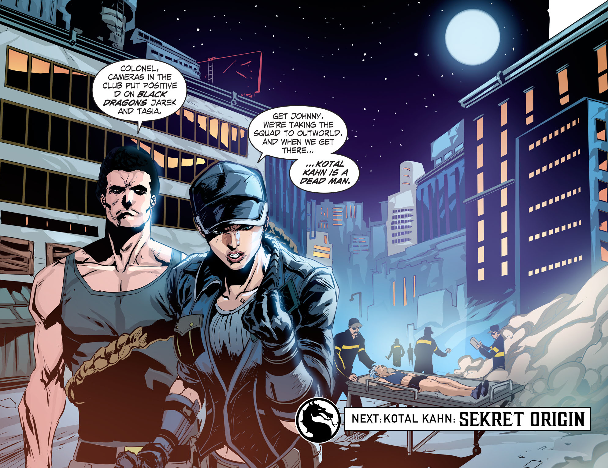 Read online Mortal Kombat X [I] comic -  Issue #5 - 22
