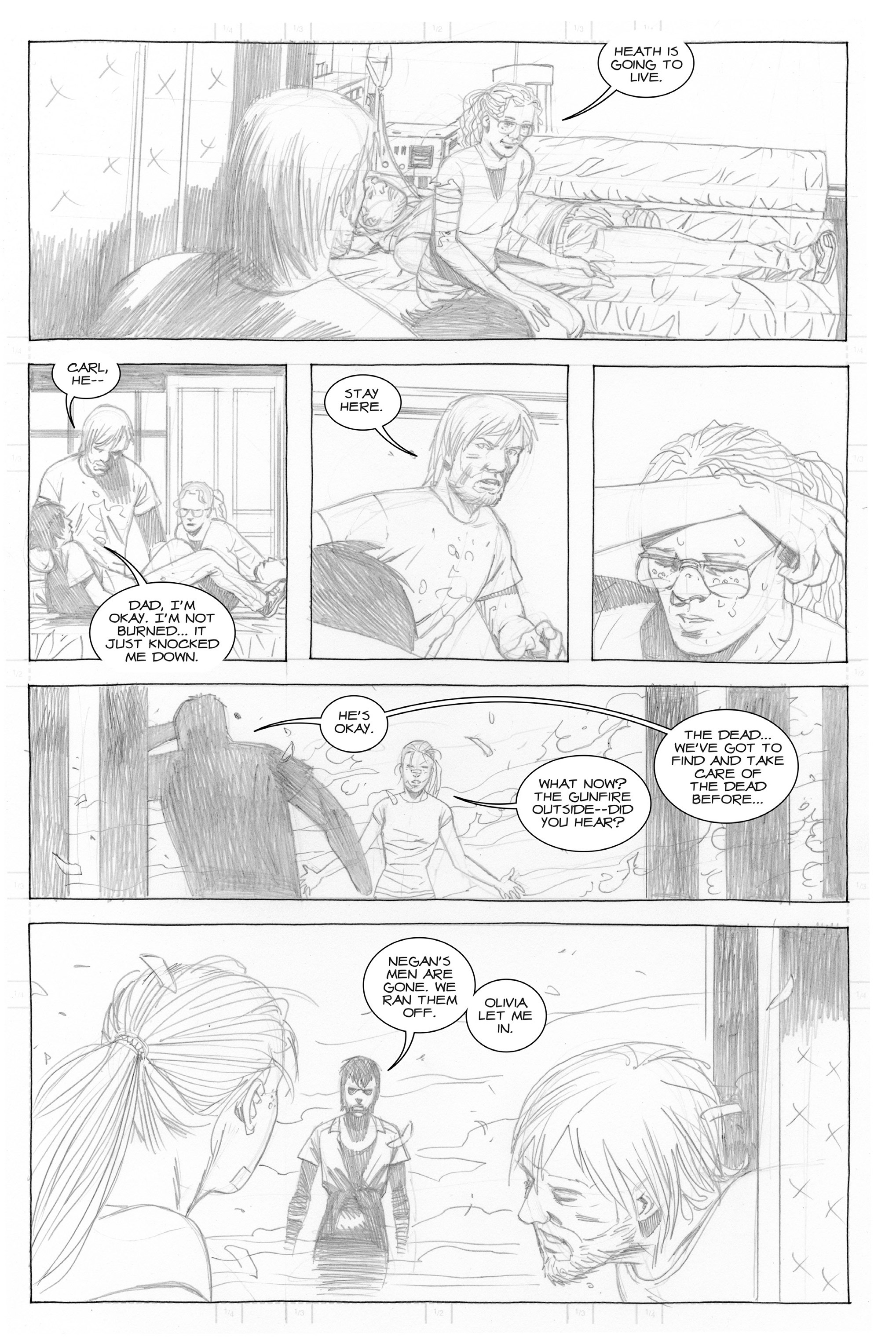 The Walking Dead issue All Out War Artist Proof Edition - Page 126