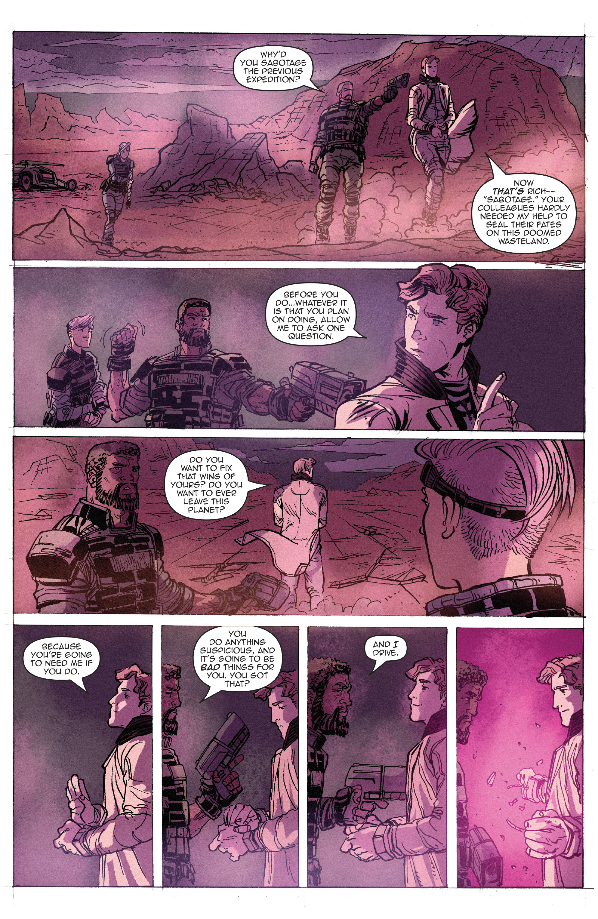 Read online Roche Limit: Clandestiny comic -  Issue #2 - 19