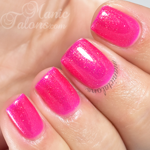 Pink Gellac Partylicious Pink Swatch