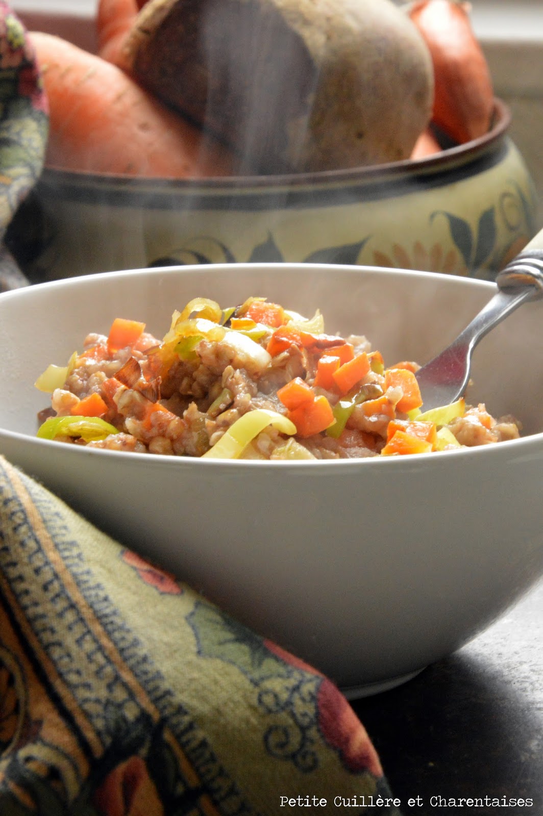 Petite Cuillère et Charentaises Kasha ou Kacha de Sarrasin {Recette russe}