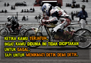 Gambar DP BBM Anak Racing Drag Balap Bergerak