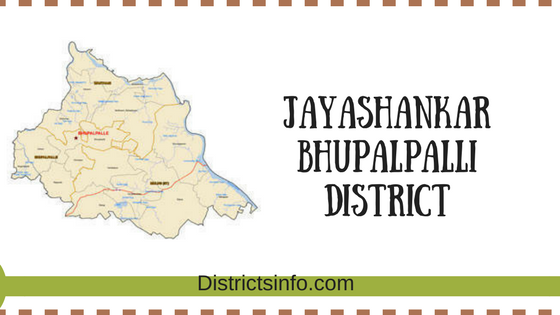 Jayashankar Bhupalpally District Map Jayashankar Bhupalpalli District Revenue Divisions And Mandals