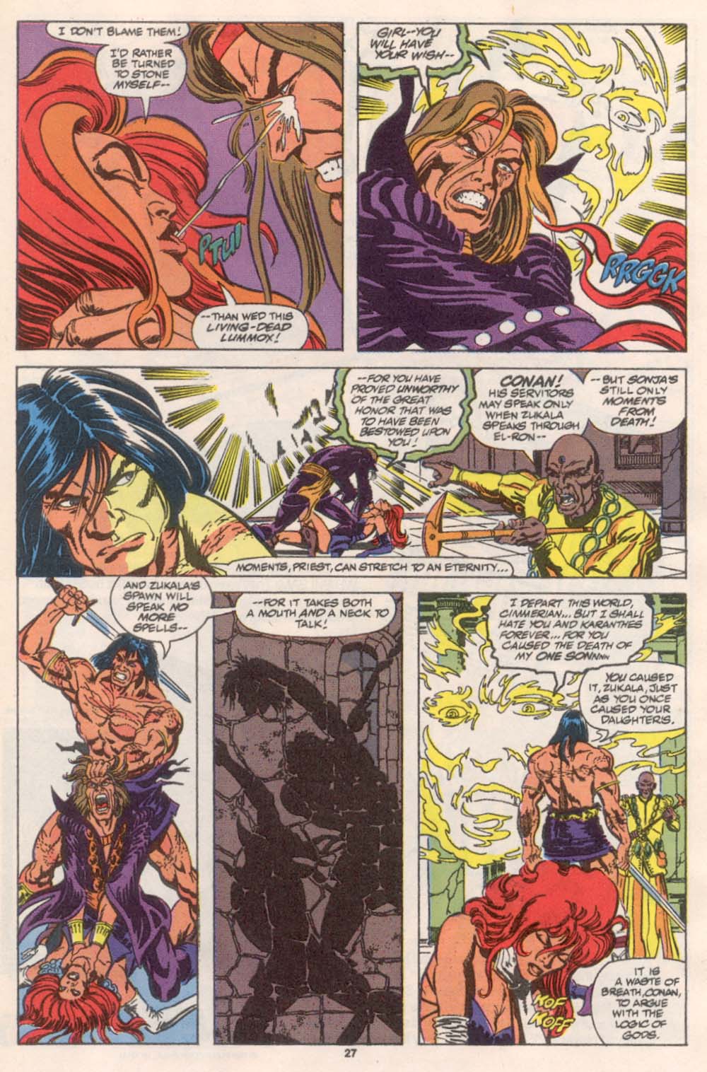 Read online Conan the Barbarian (1970) comic -  Issue #243 - 21