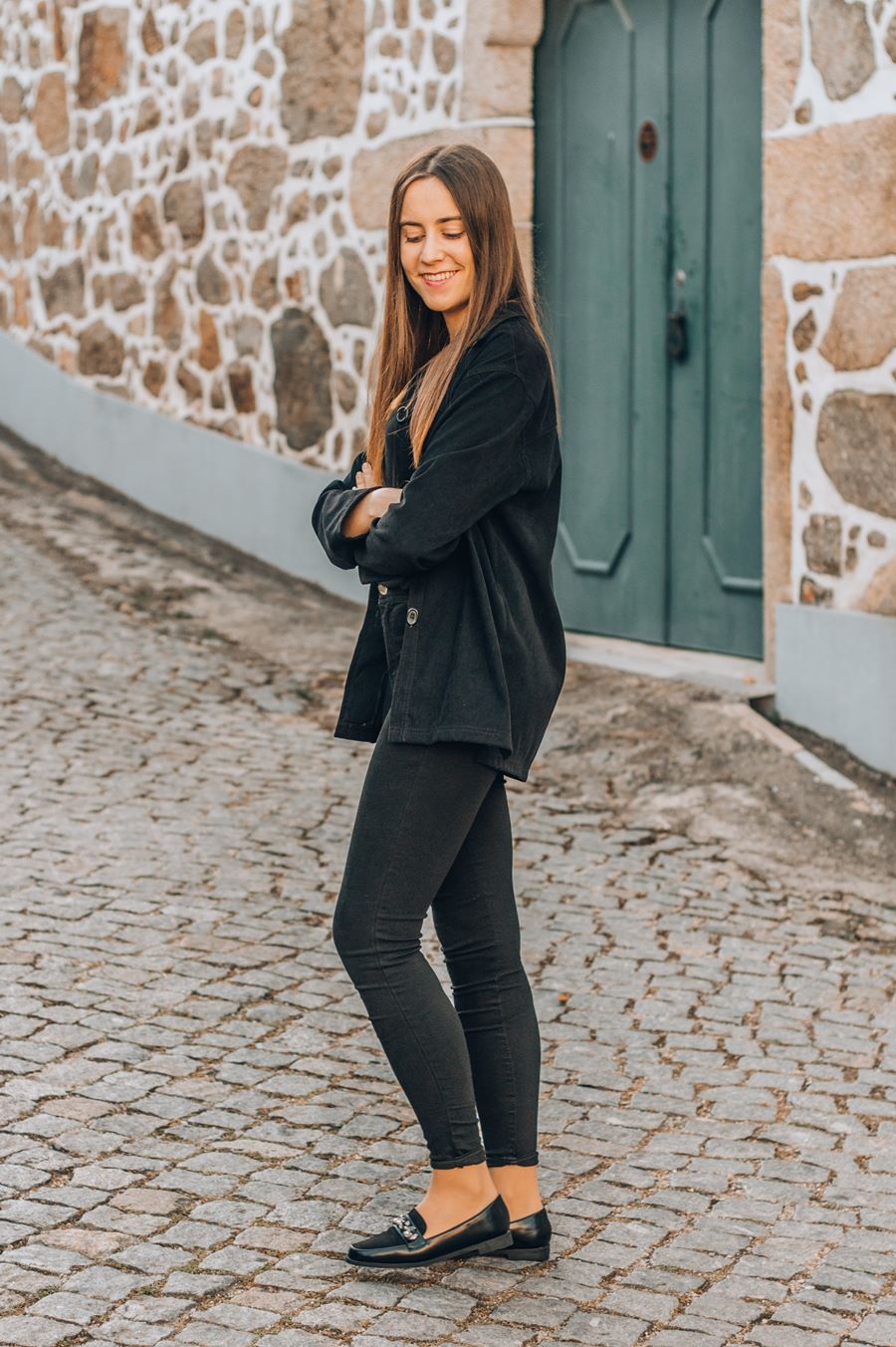 all black outfit