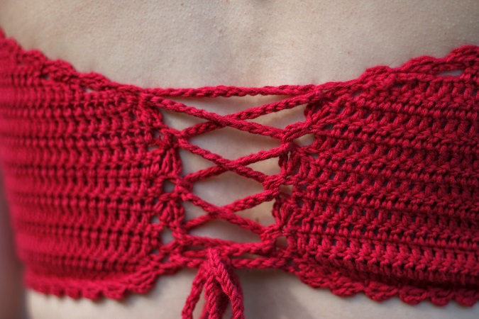 crop top diy crochet pattern