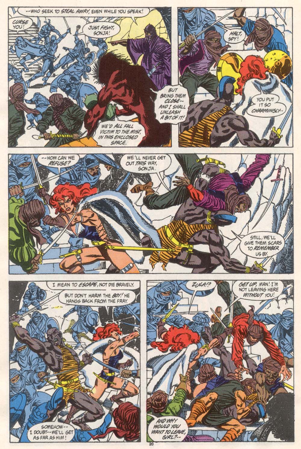 Read online Conan the Barbarian (1970) comic -  Issue #246 - 17