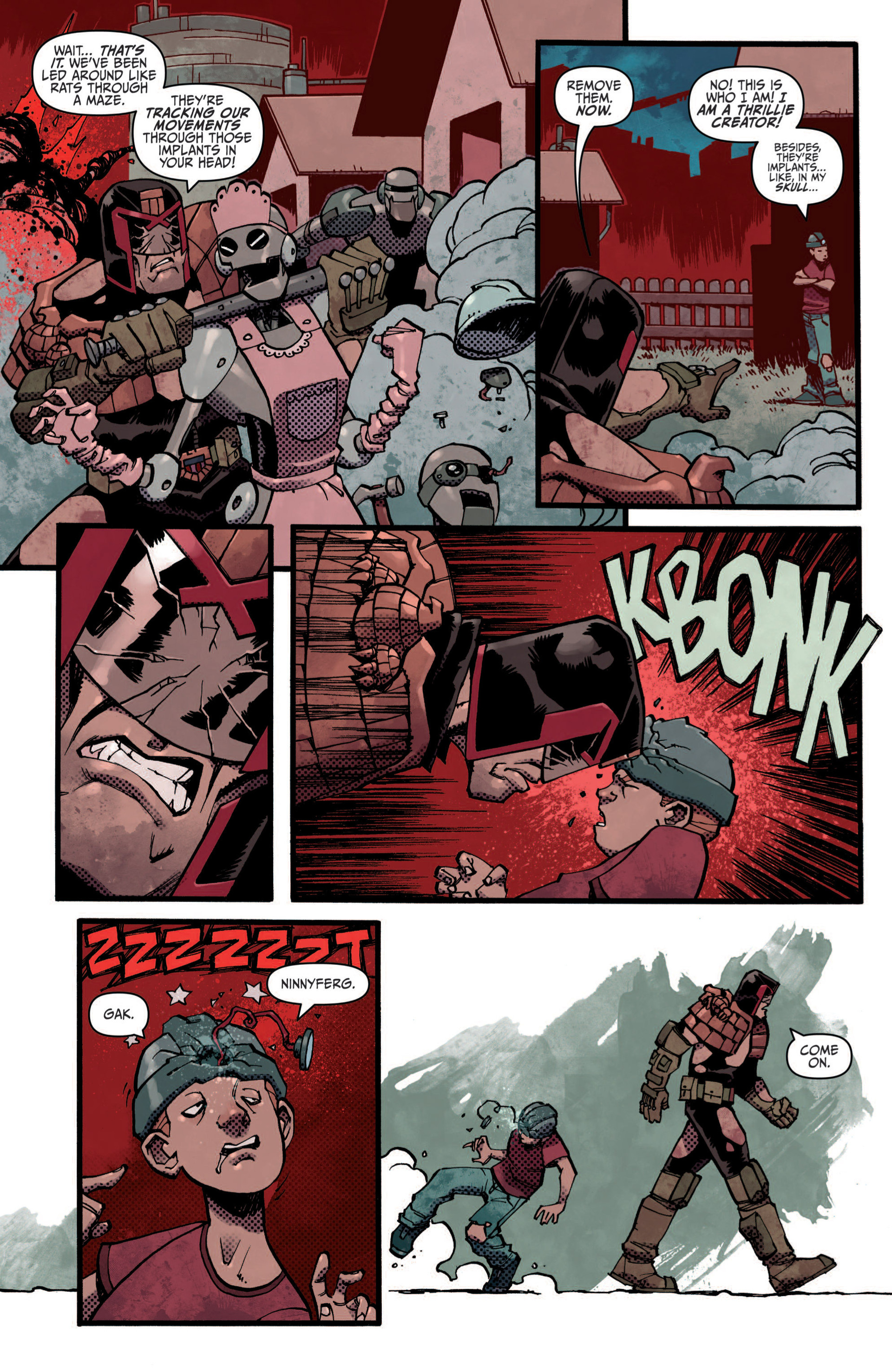 Read online Judge Dredd (2012) comic -  Issue #6 - 15