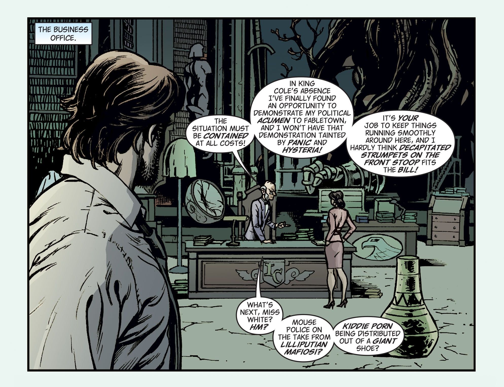 Read online Fables: The Wolf Among Us (2014) comic -  Issue #4 - 17