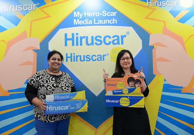 Dr. M.S Priyadarshini, industrial and organizational psycologist and Ms. Pang Koon Yin, Senior Manager, Consumer Health Lead, Marketing Management, Consumer Health of DKSH Malaysia Sdn Bhd. officially launch the ‘My Hero-Scar’ campaign