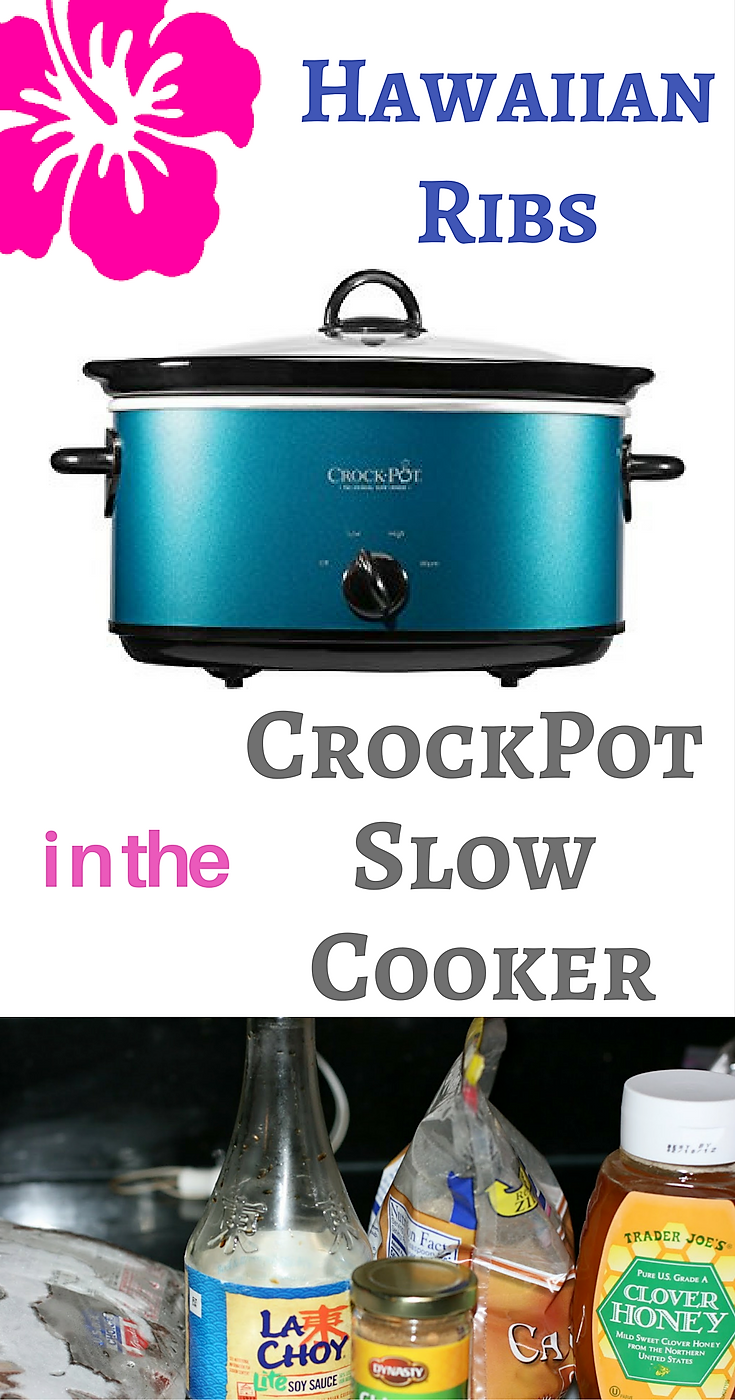 Hawaiian Ribs Slow Cooker Recipe A Year of Slow Cooking