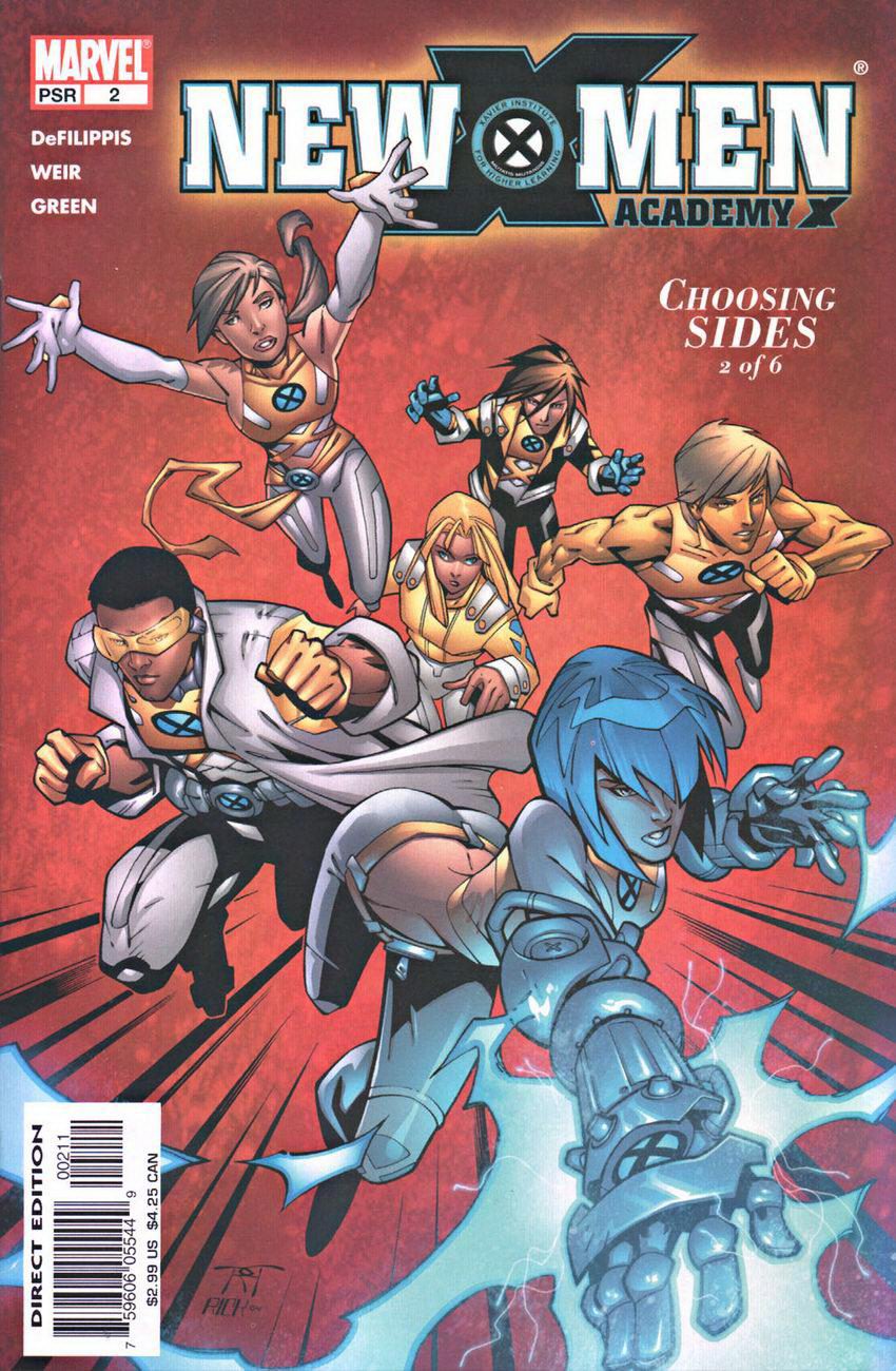 New X-Men v2 - Academy X new x-men #002 trang 1