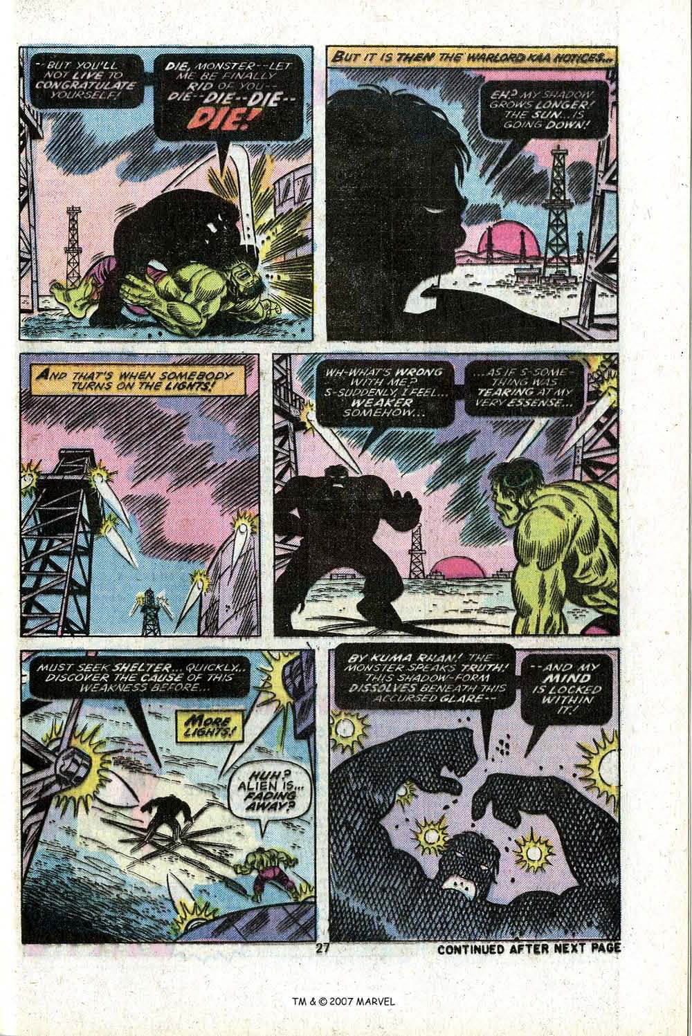 Read online The Incredible Hulk (1968) comic -  Issue #184 - 29