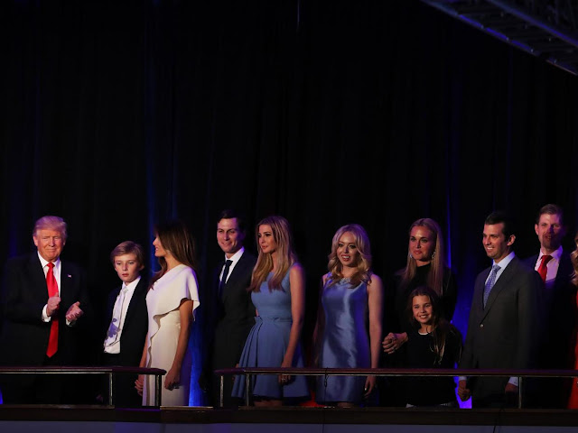 Miserable stoked Donald Trump's Family