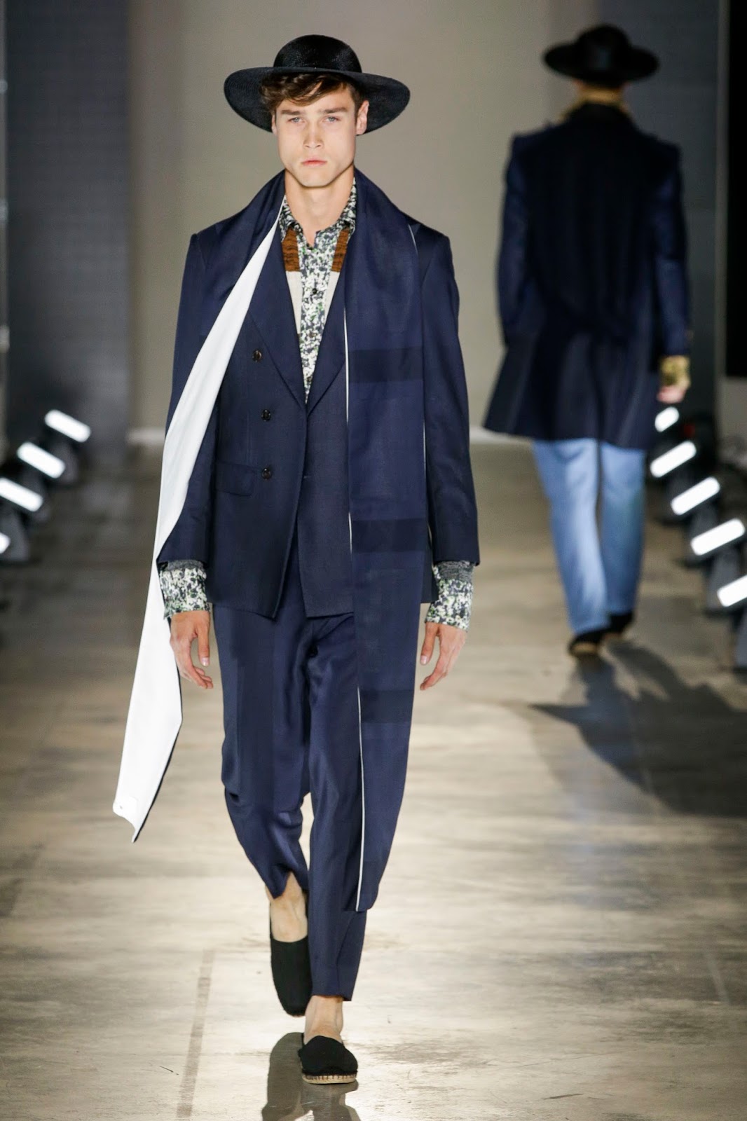 men's styling: POAN - PEOPLES OF ALL NATIONS SS18 at Milan Fashion Week