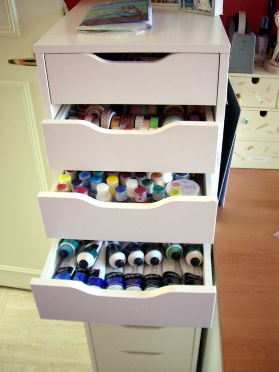 Creative Days My Little Art Studio This Drawer Unit From Ikea Takes Up Very Little Floor E But Holds So Many Supplies It Is One Of The Best Pieces Furniture I Have Bought