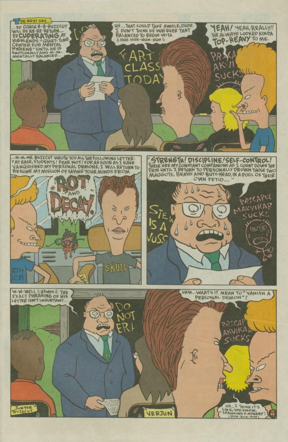 Read online Beavis and Butt-Head comic -  Issue #19 - 29