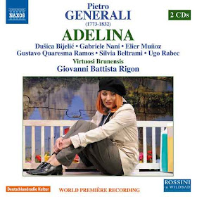 CD REVIEW: Pietro Generali - ADELINA (NAXOS 8.660372-73)