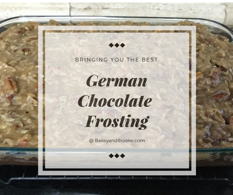 Simply B: Best German Chocolate Frosting