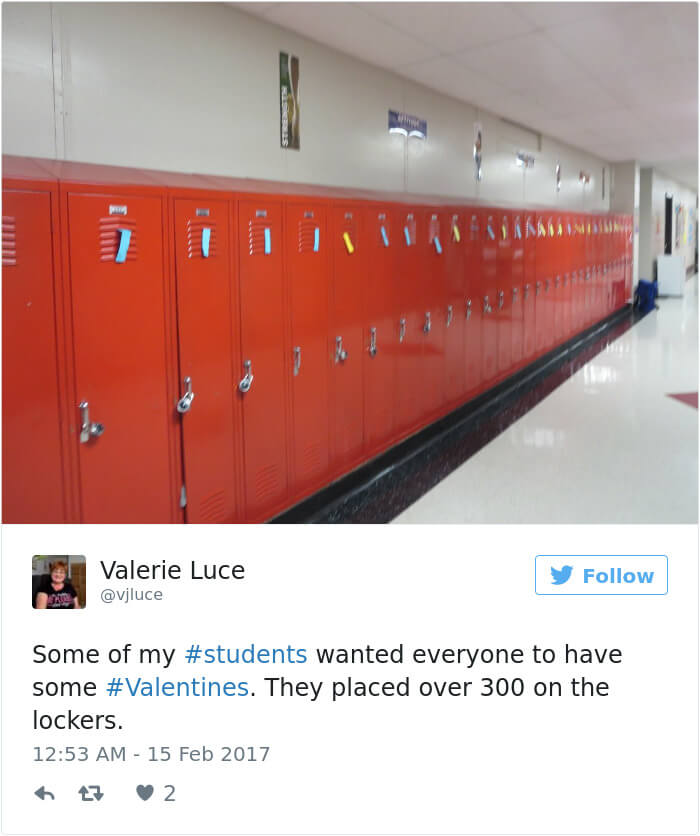 An Anonymous Student Sent Over 1,500 Handmade Valentine Cards