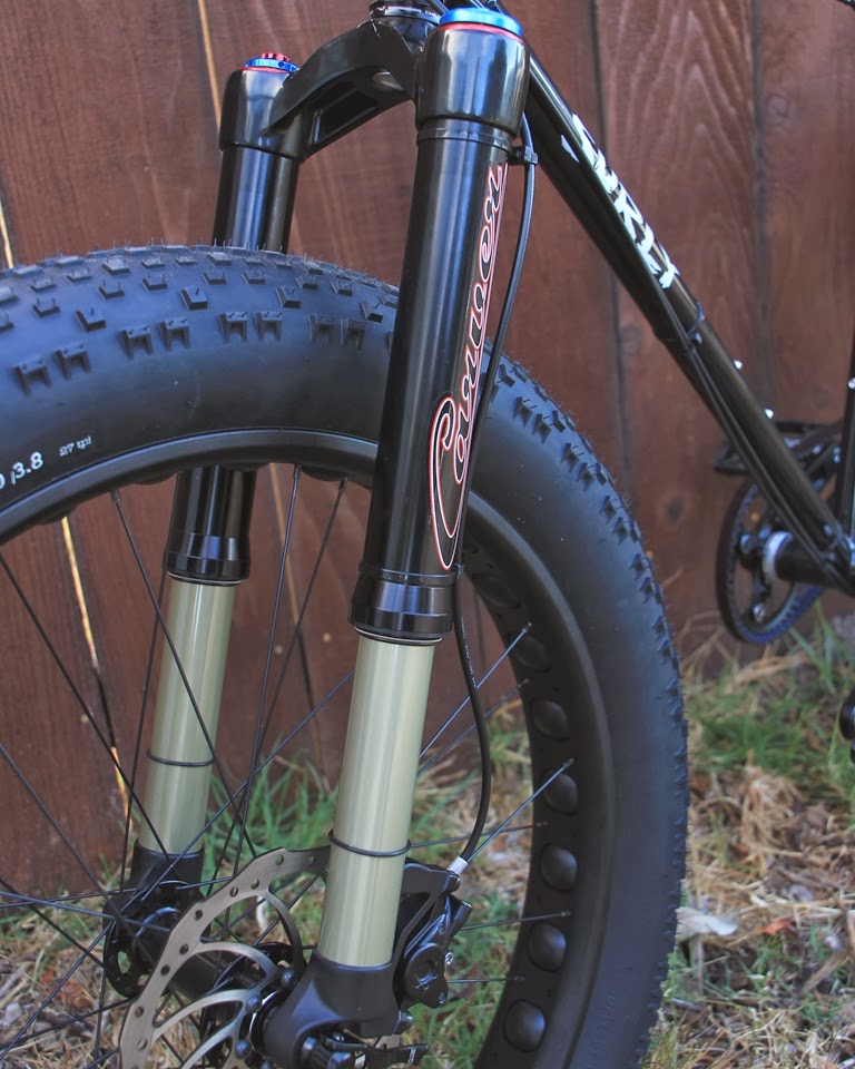 The Monkey Lab Surly Pugsley Fat Bike with Suspension Fork, Rohloff