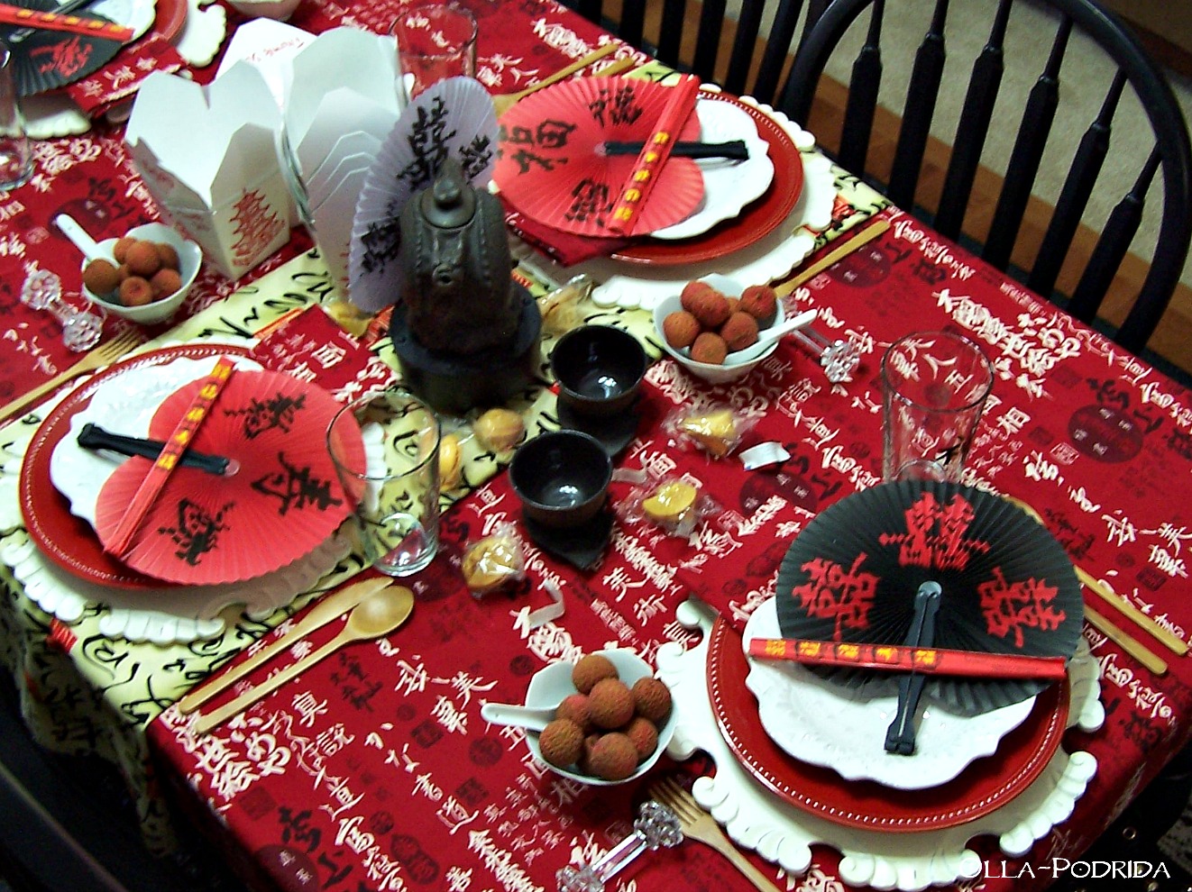 OllaPodrida Chinese New Year Tablescape