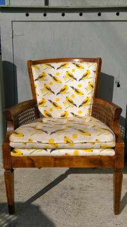 vintage cane chair