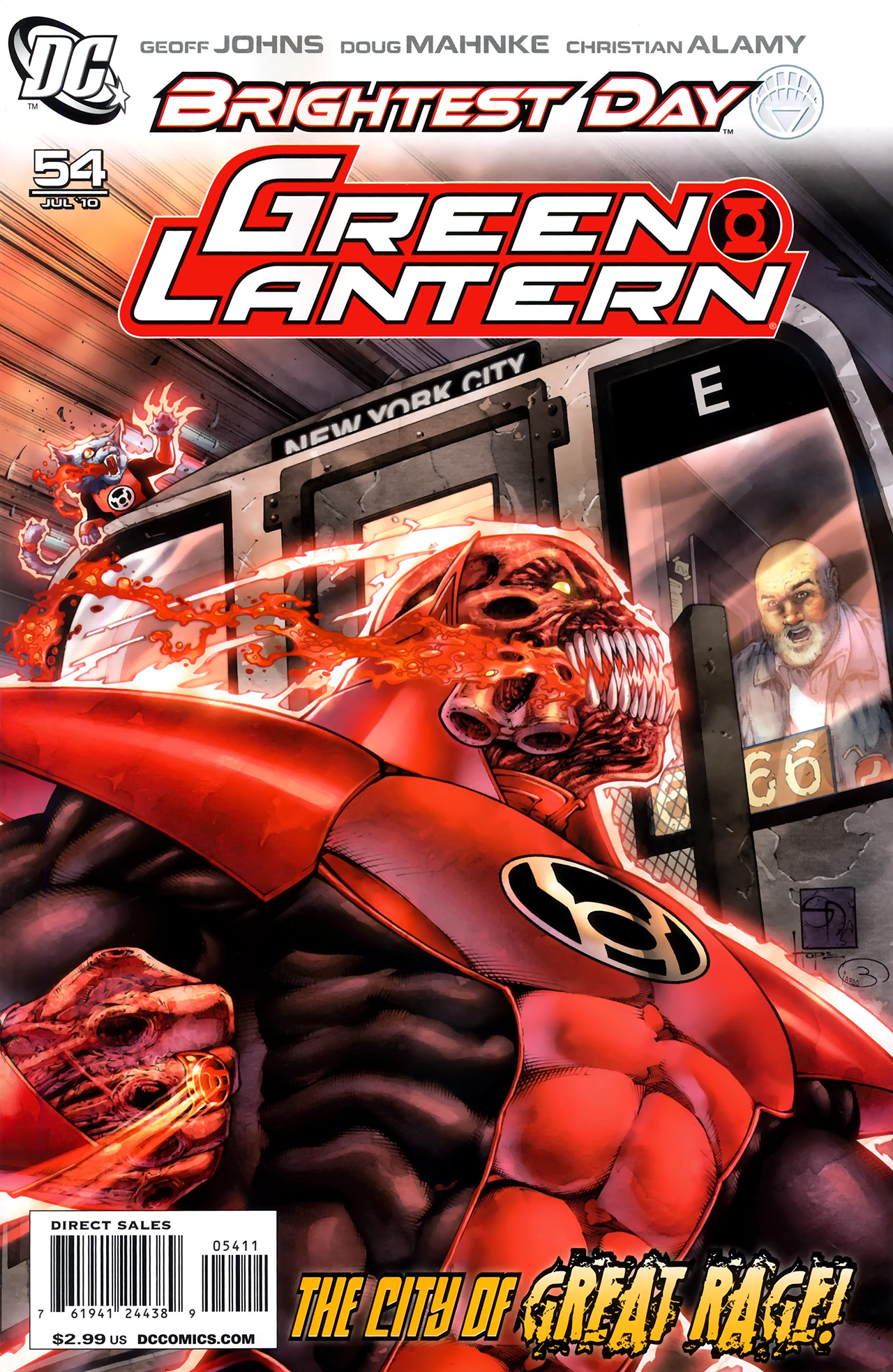 Read online Green Lantern (2005) comic -  Issue #54 - 1