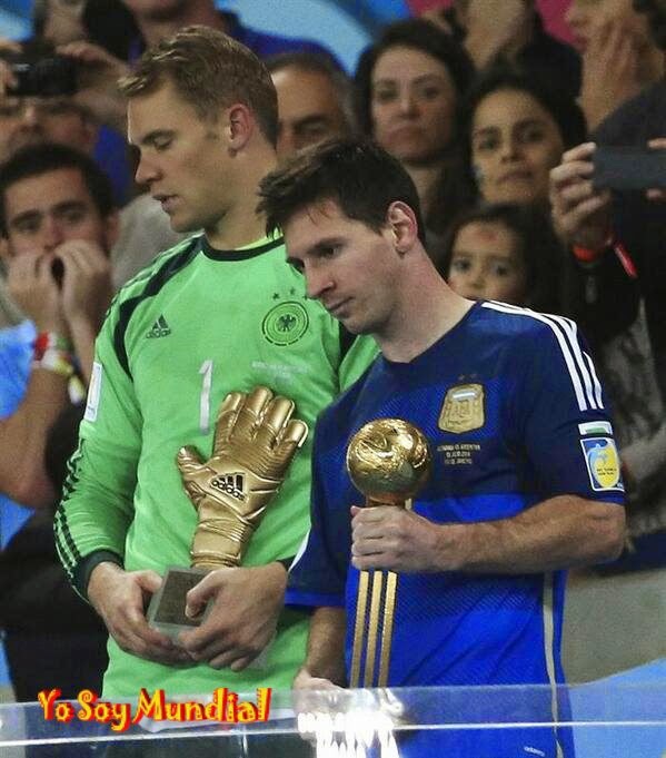 LIONEL MESSI EL MEJOR JUGADOR DEL MUNDIAL BRASIL 2014 - Selección