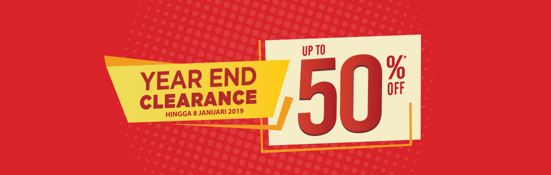 #AceHardware - Promo Diskon s.d 50% di Year End Clearance (s.d 08 Jan 2019) #AceHardware - Promo Diskon s.d 50% di Year End Clearance (s.d 08 Jan 2019)