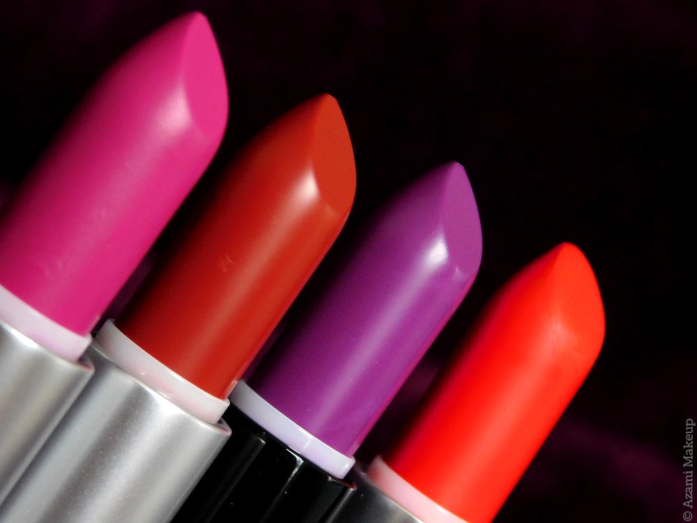 Four Matte and Retro Matte M.A.C. Cosmetics Statement Lipsticks in Heroine, Marraskesh, Lady Danger and Flat Out Fabulous - Swatches and Review Four Matte and Retro Matte M.A.C. Cosmetics Statement Lipsticks in Heroine, Marraskesh, Lady Danger and Flat Out Fabulous - Swatches and Review