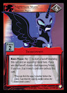 My Little Pony Nightmare Moon, Blackest Night Equestrian Odysseys CCG Card