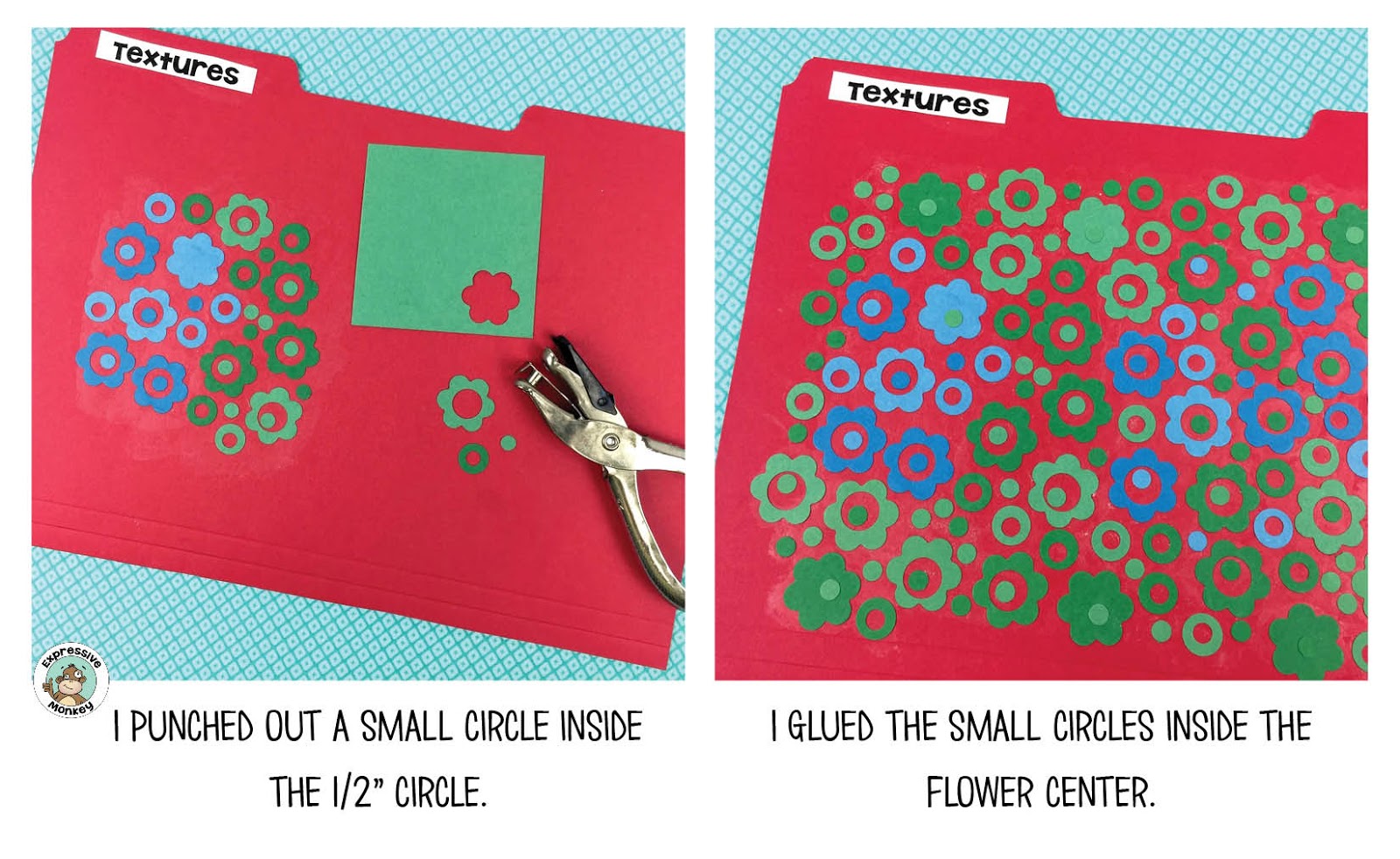 Recycle Old File Folders! Expressive Monkey