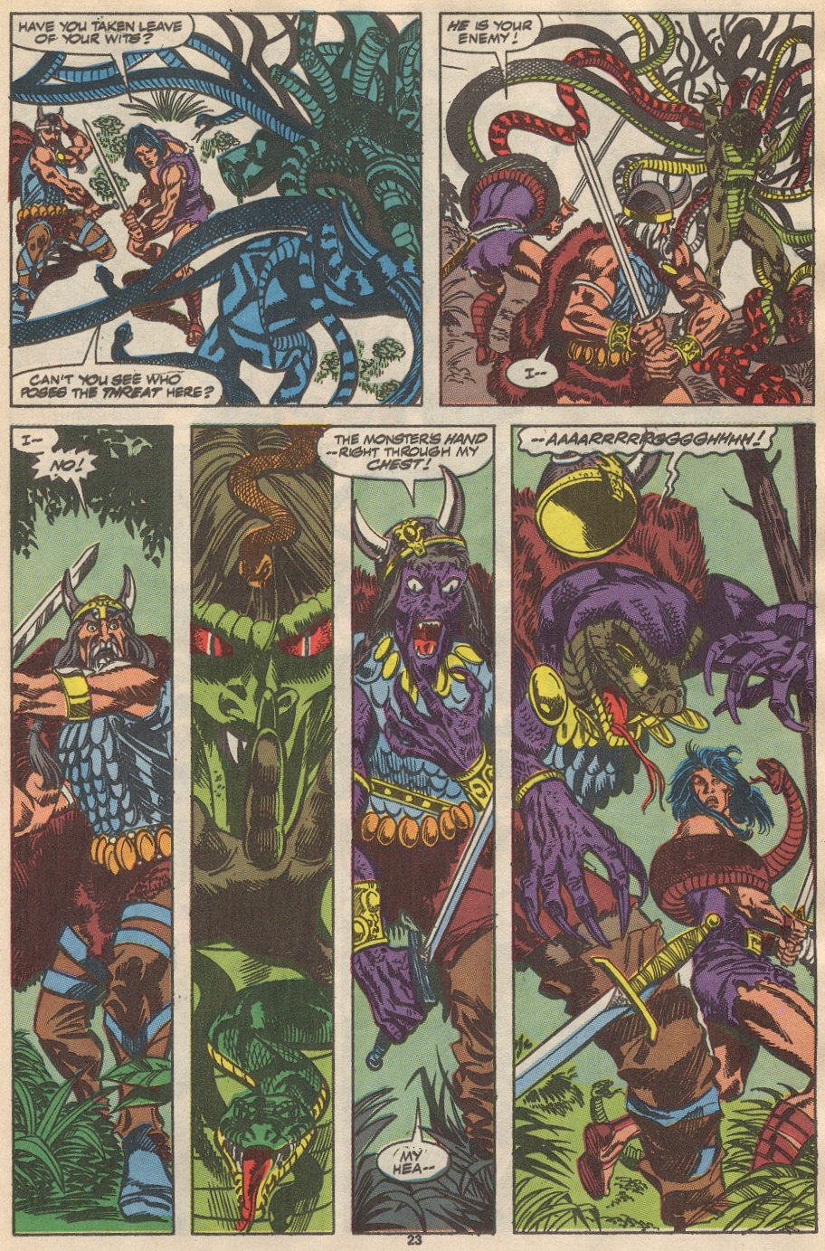 Read online Conan the Barbarian (1970) comic -  Issue #237 - 18