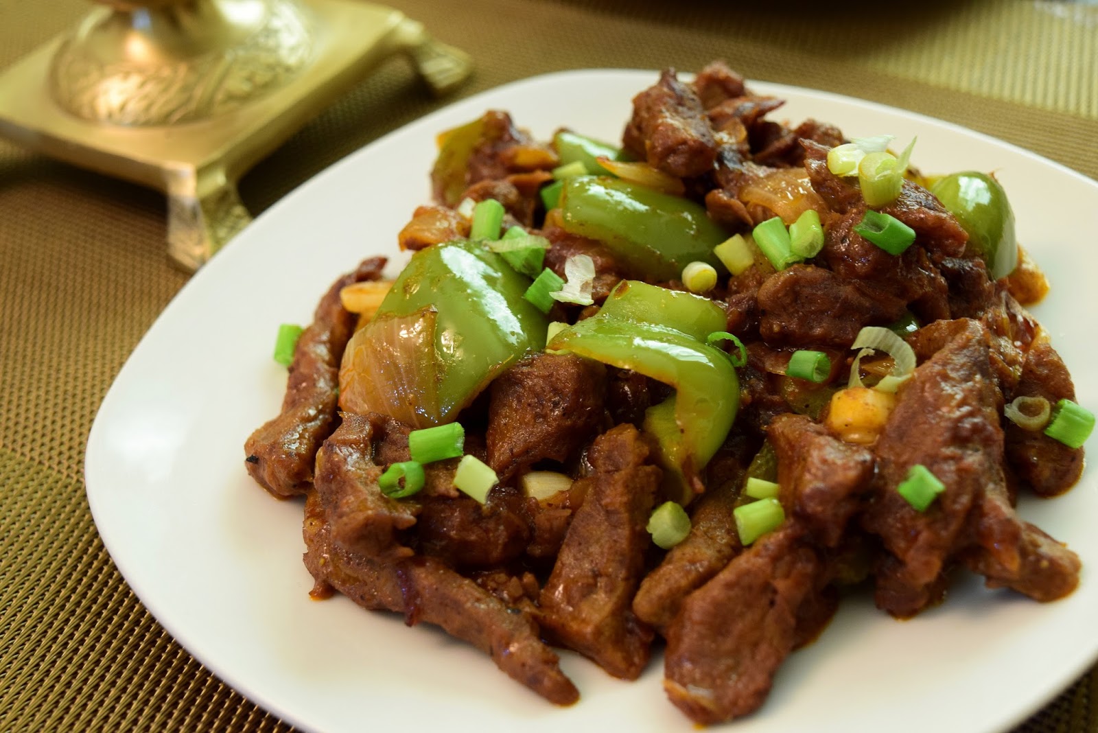 Chilli Beef (Dry) Eggs & Kettles