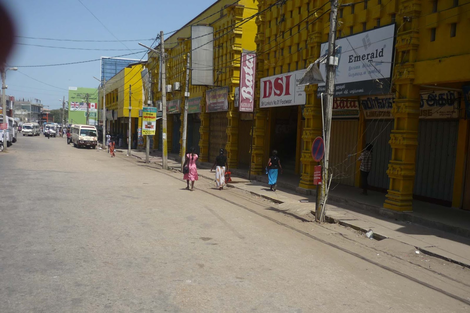 Camera Works. Jaffna Bus Stand in 2012