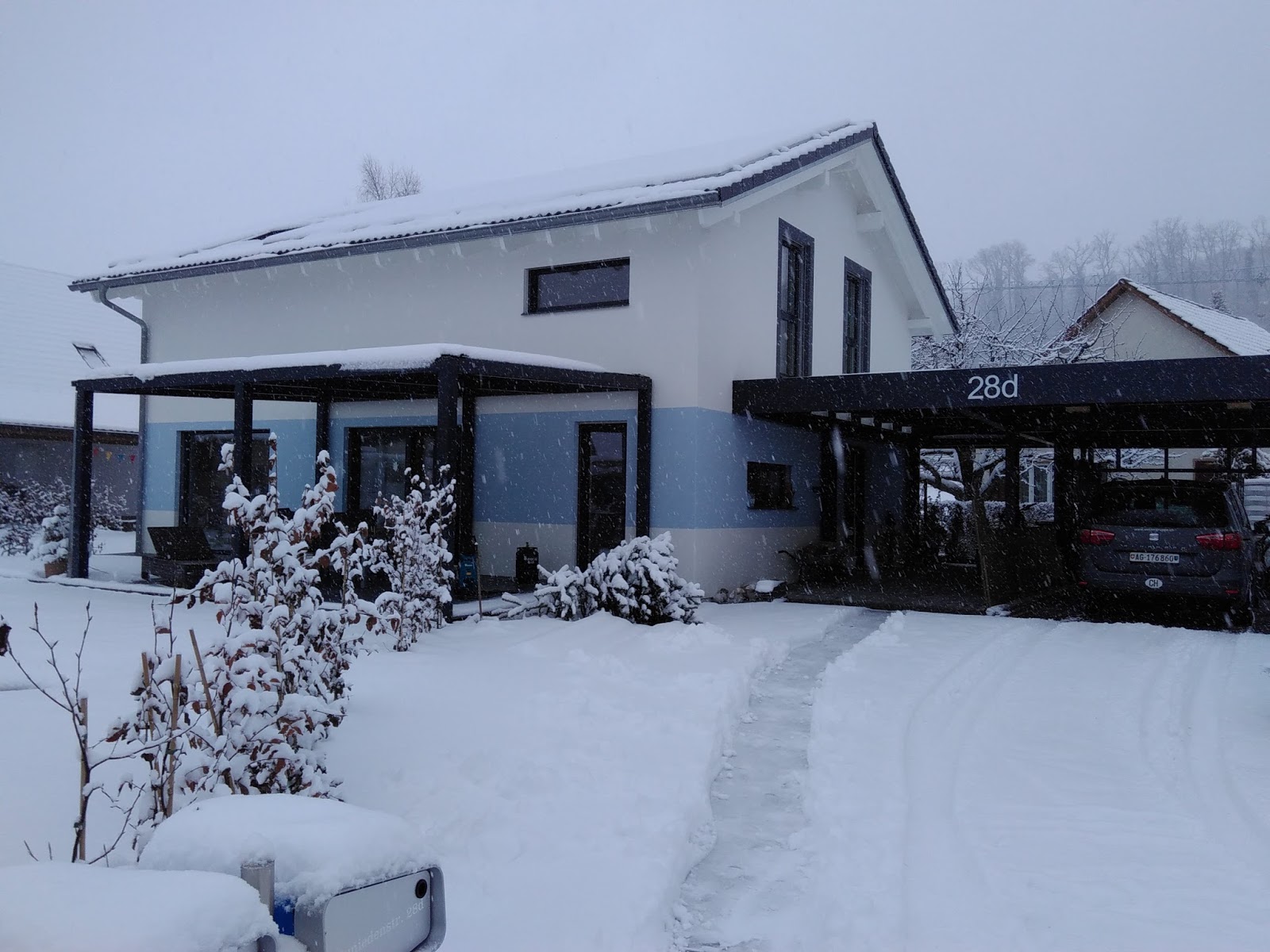 Der Traum Vom Haus Haus Im Schnee