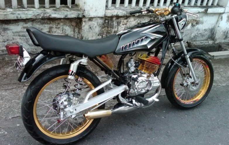 Info 30+ Modifikasi Rx King Warna Hitam Polos