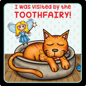 The Toothfairy visited Sweetie!