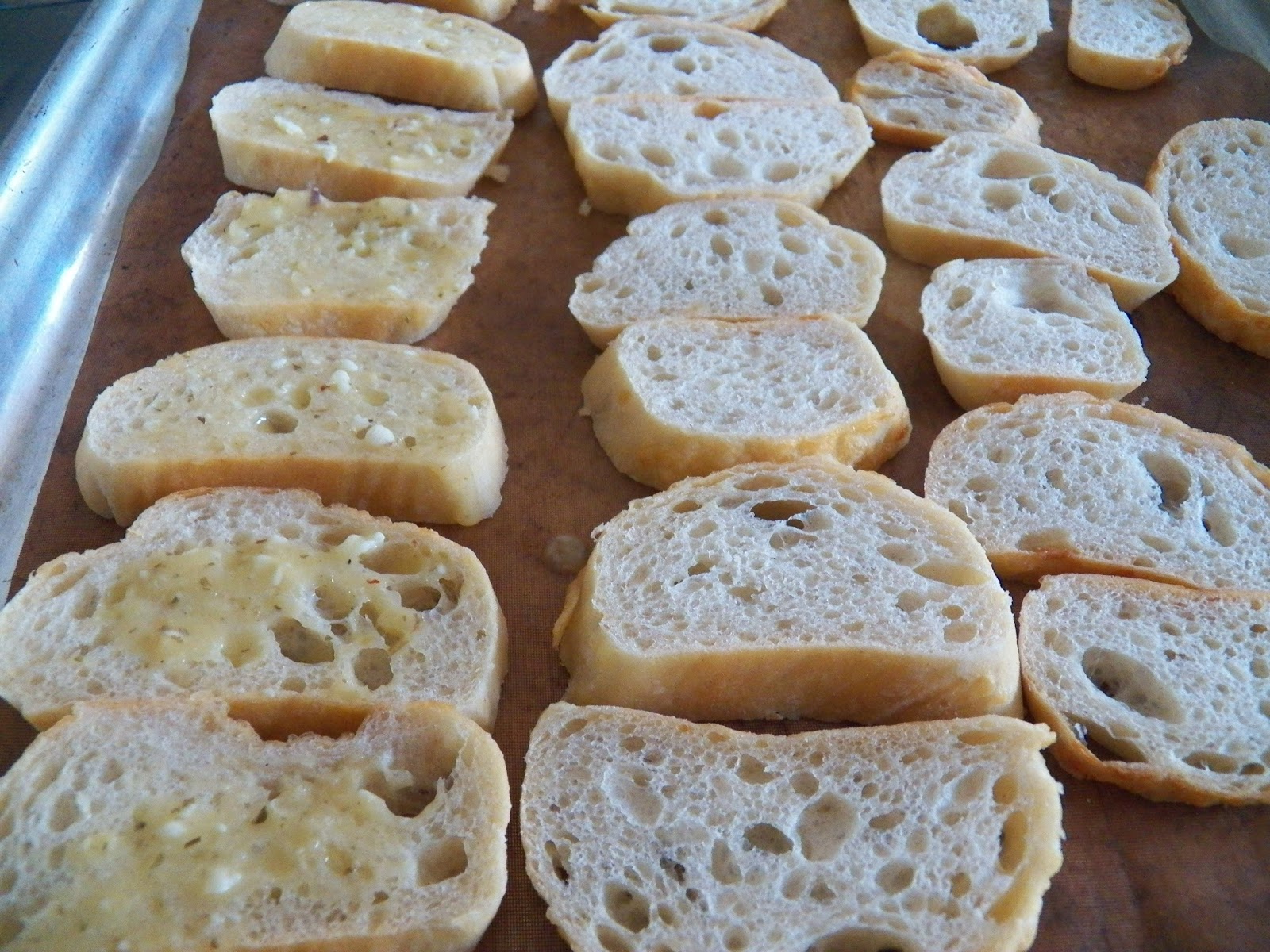 Garlic Bread Spread for Romano Crisps Sid's Sea Palm Cooking