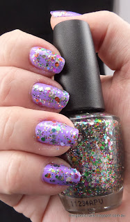 OPI Rainbow Connection over Picture Polish Wisteria