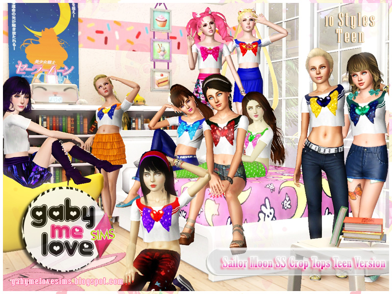 Gabymelove's Sims 3  - Página 2 Sailor-Moon-SS-Crop-Tops-TF-b