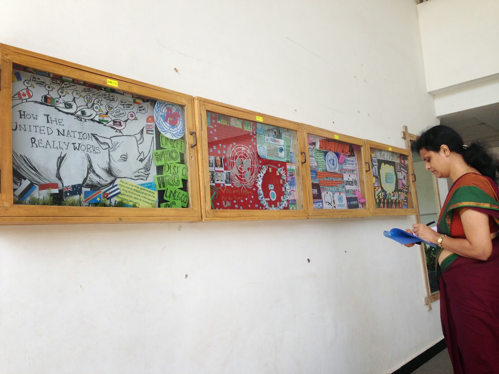 Oakridge International School, Newton Campus InterHouse Display Board